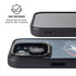 NHL Columbus Blue Jackets Distressed iPhone 15 Plus Kickstand Case