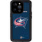 NHL Columbus Blue Jackets Distressed iPhone 15 Pro Waterproof Case