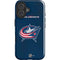 NHL Columbus Blue Jackets Distressed iPhone 16 Impact Case