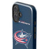 NHL Columbus Blue Jackets Distressed iPhone 16 Impact Case
