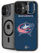 NHL Columbus Blue Jackets Distressed iPhone 16 Plus Kickstand Case