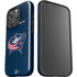 NHL Columbus Blue Jackets Distressed iPhone 16 Pro Impact Case