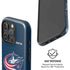 NHL Columbus Blue Jackets Distressed iPhone 16 Pro Magsafe Impact Case