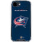 NHL Columbus Blue Jackets Distressed iPhone 16e Clear Case
