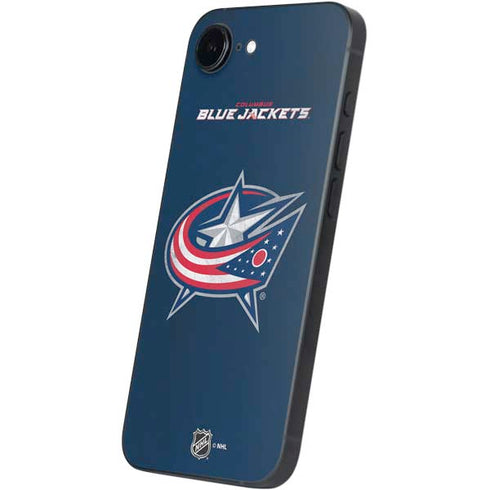 NHL Columbus Blue Jackets Distressed iPhone 16e Skin