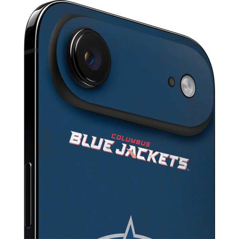 NHL Columbus Blue Jackets Distressed iPhone 17 Air Skin