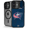 NHL Columbus Blue Jackets Distressed iPhone 17 Kickstand Case