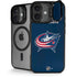 NHL Columbus Blue Jackets Distressed iPhone 17 Kickstand Case