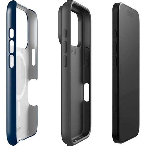 NHL Columbus Blue Jackets Distressed iPhone 17 Pro Magsafe Impact Case