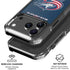 NHL Columbus Blue Jackets Distressed iPhone 17 Pro Max Clear Case