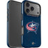 NHL Columbus Blue Jackets Distressed iPhone 17 Pro Max Impact Case