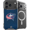 NHL Columbus Blue Jackets Distressed iPhone 17 Pro Max MagSafe Case