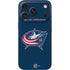 NHL Columbus Blue Jackets Distressed iPhone 17 Pro Skin