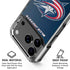 NHL Columbus Blue Jackets Distressed iPhone 18 Pro Clear Case