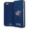 NHL Columbus Blue Jackets Distressed iPhone 8 Folio Case