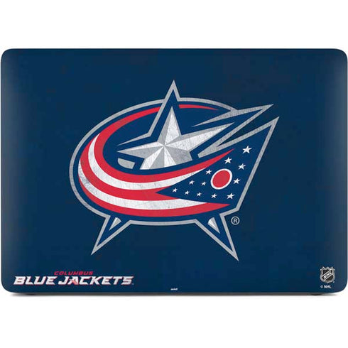 NHL Columbus Blue Jackets Distressed Apple MacBook Air Skin