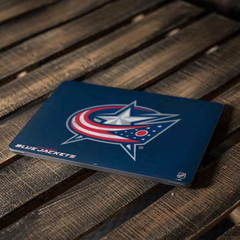 NHL Columbus Blue Jackets Distressed Apple MacBook Air Skin