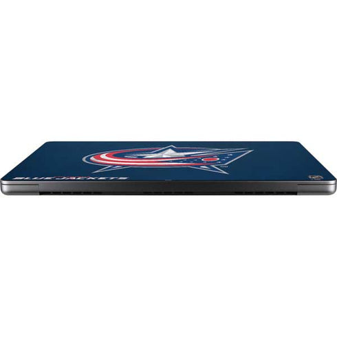 NHL Columbus Blue Jackets Distressed Apple MacBook Pro 14-inch Skin