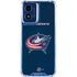 NHL Columbus Blue Jackets Distressed Moto G Play 4G (2024) Clear Case