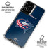 NHL Columbus Blue Jackets Distressed Moto G Power 5G (2024) Clear Case