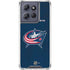 NHL Columbus Blue Jackets Distressed Moto G Power 5G (2025) Clear Case