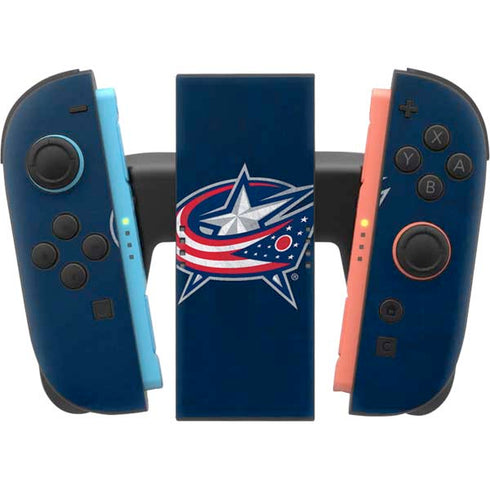 NHL Columbus Blue Jackets Distressed Nintendo Switch 2 (2025) Joy-Con Controller Skin
