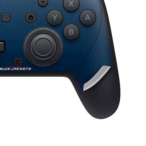 NHL Columbus Blue Jackets Distressed Nintendo Switch 2 (2025) Pro Controller Skin