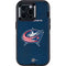 NHL Columbus Blue Jackets Distressed Otterbox Defender iPhone Skin