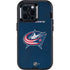 NHL Columbus Blue Jackets Distressed Otterbox Defender iPhone Skin
