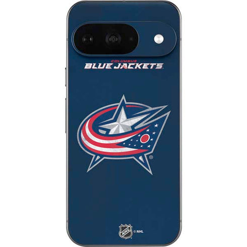 NHL Columbus Blue Jackets Distressed Google Pixel 9 Skin