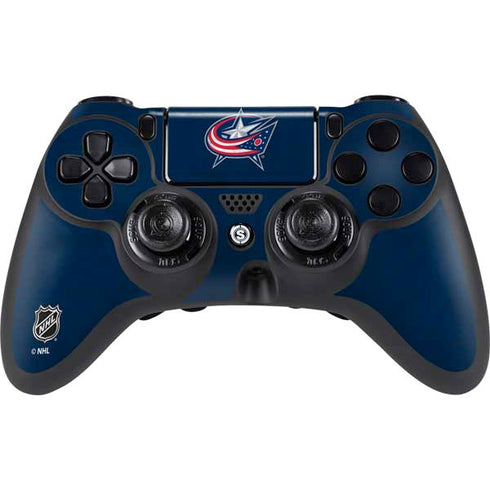 NHL Columbus Blue Jackets Distressed PlayStation PS4 Skins