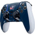 NHL Columbus Blue Jackets Distressed PS5 DualSense Edge Pro Controller Skin
