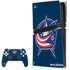 NHL Columbus Blue Jackets Distressed PS5 Pro Bundle Skin