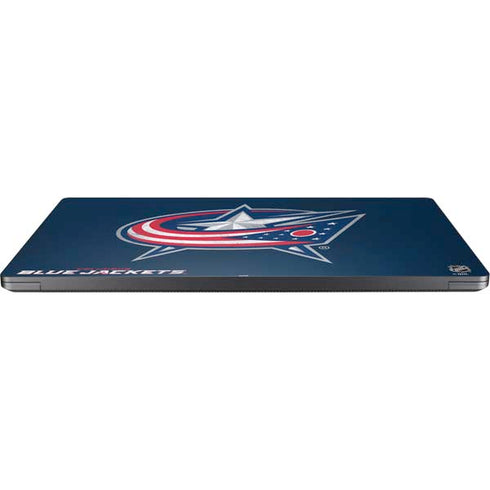 NHL Columbus Blue Jackets Distressed Surface Laptop 7 13.8in Skin
