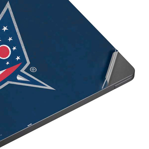 NHL Columbus Blue Jackets Distressed Surface Laptop 7 13.8in Skin
