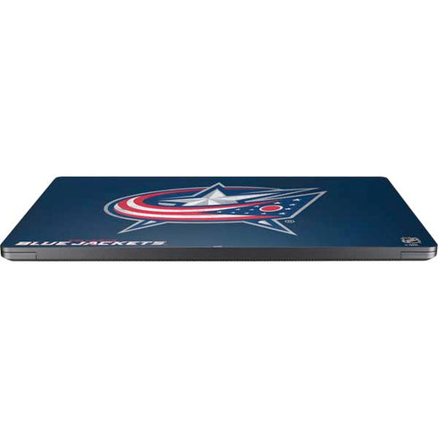NHL Columbus Blue Jackets Distressed Surface Laptop 7 15in Skin