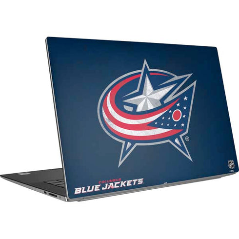 NHL Columbus Blue Jackets Distressed Dell XPS Skin