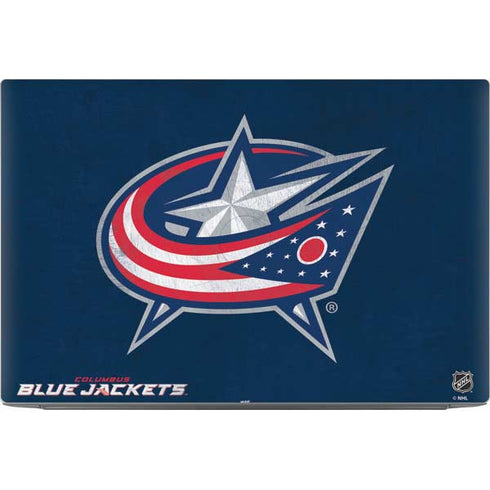 NHL Columbus Blue Jackets Distressed Dell XPS Skin