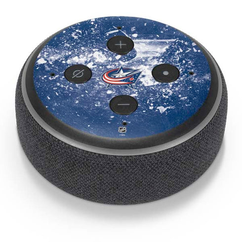 NHL Columbus Blue Jackets Frozen Amazon Echo Dot Skin