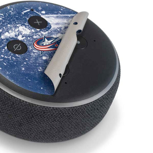NHL Columbus Blue Jackets Frozen Amazon Echo Dot Skin