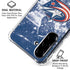NHL Columbus Blue Jackets Frozen Galaxy A36 5G Clear Case