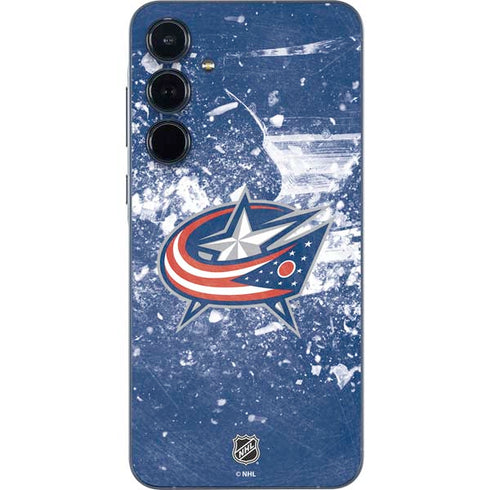 NHL Columbus Blue Jackets Frozen Galaxy A55 5G Skin