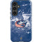 NHL Columbus Blue Jackets Frozen Galaxy S25 Impact Case