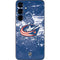NHL Columbus Blue Jackets Frozen Galaxy S24 Plus Skin
