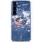NHL Columbus Blue Jackets Frozen Galaxy S25 Plus Clear Case