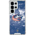 NHL Columbus Blue Jackets Frozen Galaxy S25 Ultra Clear Case