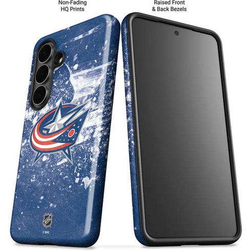 NHL Columbus Blue Jackets Frozen Galaxy S26 Impact Case