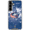 NHL Columbus Blue Jackets Frozen Galaxy S26 Plus Clear Case