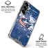 NHL Columbus Blue Jackets Frozen Galaxy S26 Plus Clear Case