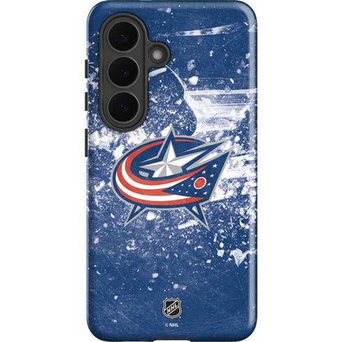 NHL Columbus Blue Jackets Frozen Galaxy S26 Plus Impact Case
